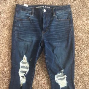 360 degree next level stretch hi rise jeggings